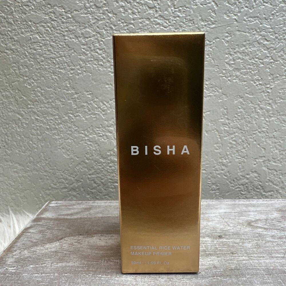 BISHA ESSENTIAL RICE WATER MAKEUP PRIMER 50ml e 1.69 Fl. Oz NEW FAST SHIPPER
